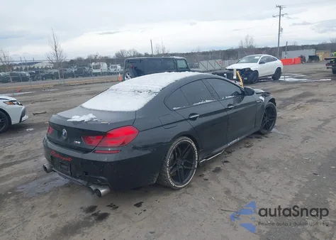 2015 BMW M6 Gran Coupe from USA, damaged, VIN WBS6C9C54FD467574